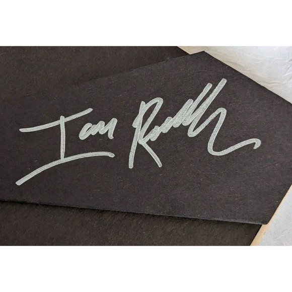 Black Bear Art Tile Ian Russell Signed Ceramic Wish Upon A Star Celestial 6 x 8 - Picture 6 of 11